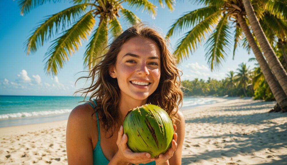 best time for coconut water