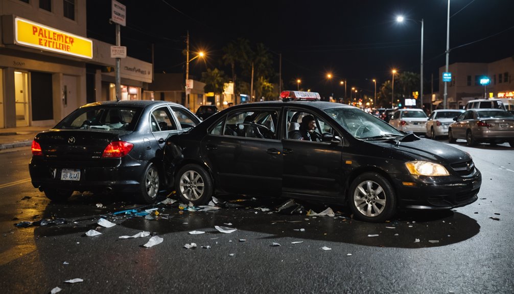 car accident involving civil servant