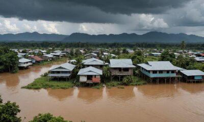 flood threatens border area