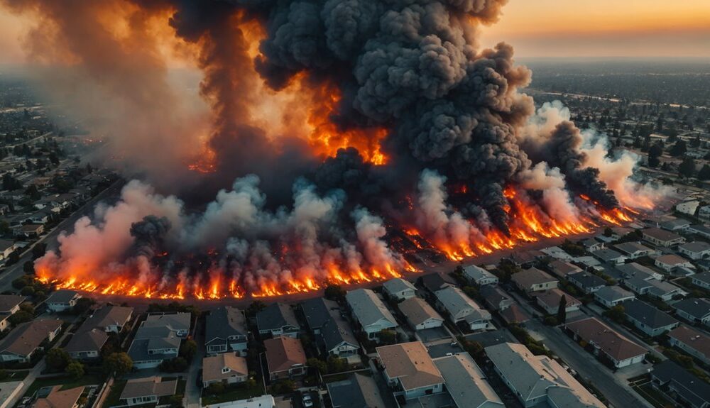 los angeles wildfire evacuation crisis