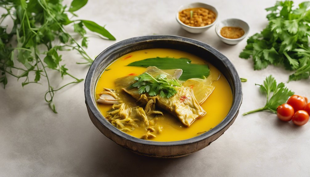 patin fish curry dish