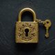 ancient roman gold lock