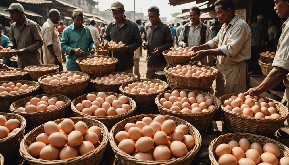 chicken egg price trends