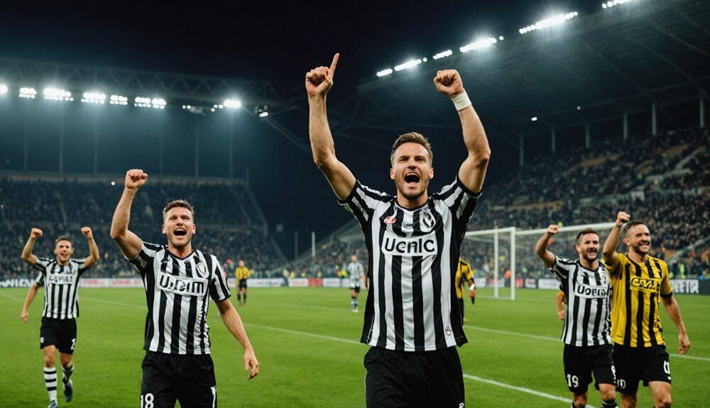 dramatic victory for udinese