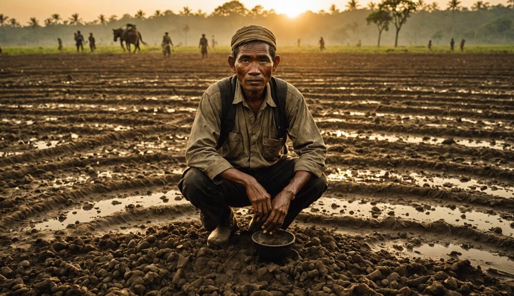 javanese farmer discovers gold