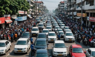 makassar traffic protest students