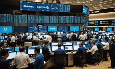 market reacts positively to rupiah