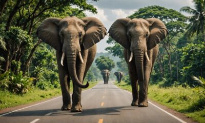 wild elephants adventure journey