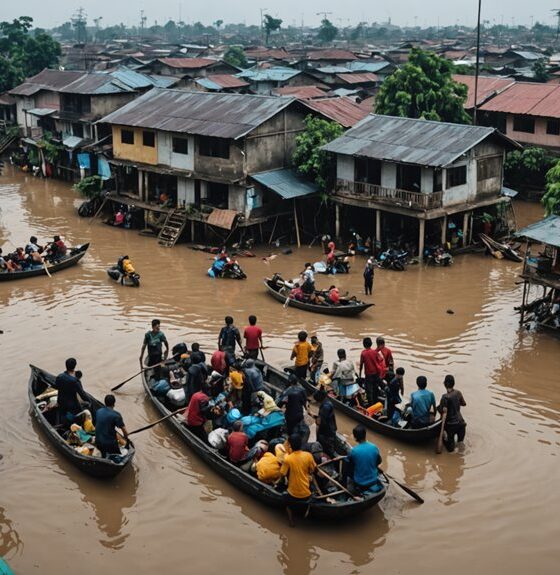 jakarta flood forces evacuation