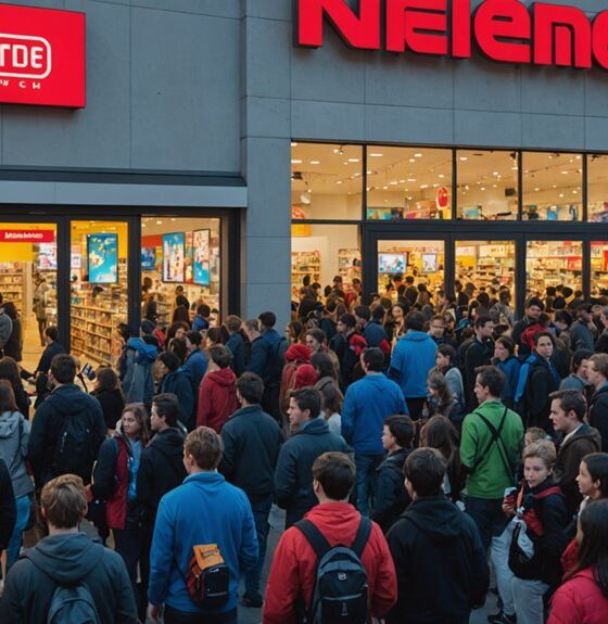 Antrian panjang untuk Nintendo